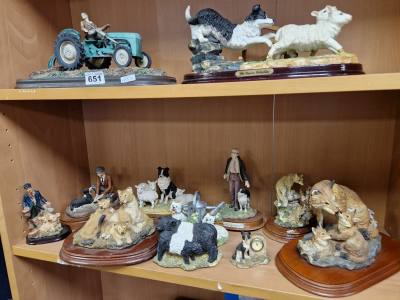 LOT OF BORDER FINE ARTS