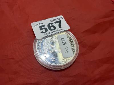 1 Oz SILVER KRUGERRAND