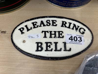 BELL SIGN
