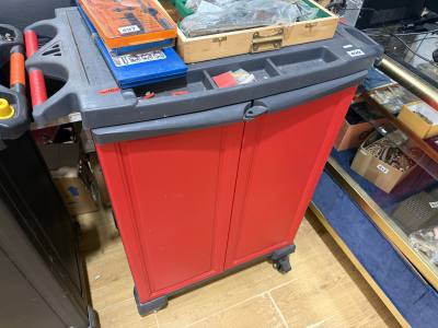 KETER TOOL CABINET + CONTENTS