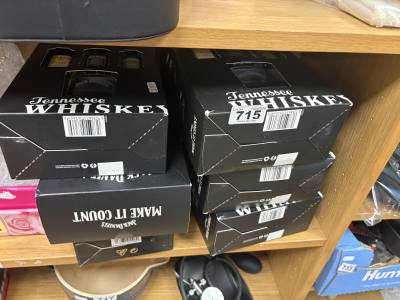 LOT OF WHISKEY SHOT SETS