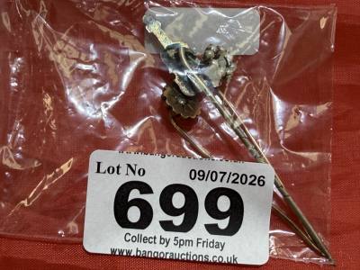 9CT PIN + 2 X OTHERS