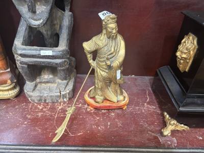 CHINESE BRASS FIGURE