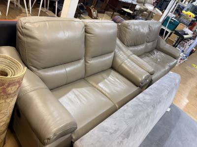 3+2 LEATHER RECLINER SUITE