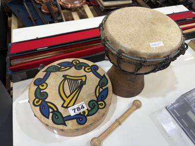 BONGO DRUM + BODHRAN