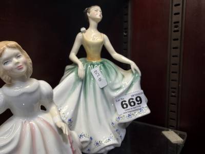 ROYAL DOULTON 'CYNTHIA' FIGURE