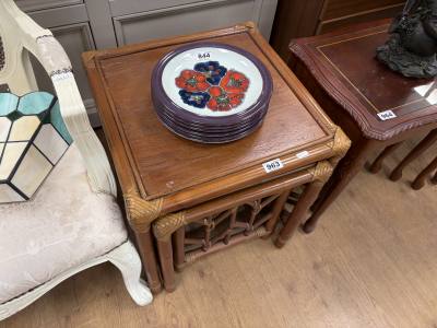 CANE TABLE NEST