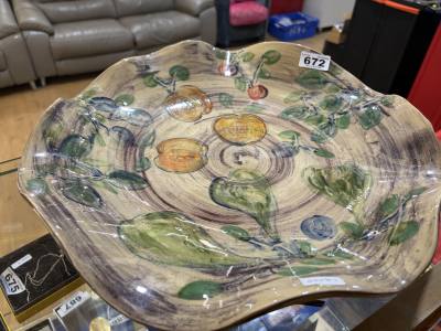 HATHER STUDIOS CERAMIC FRUIT BOWL