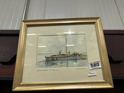C.M. WEIR WATERCOLOUR