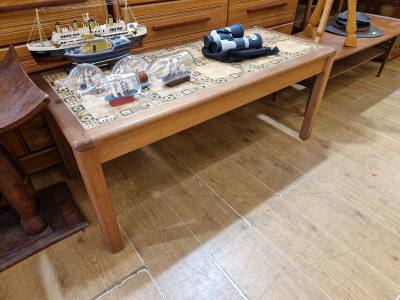 TILE TOP COFFEE TABLE