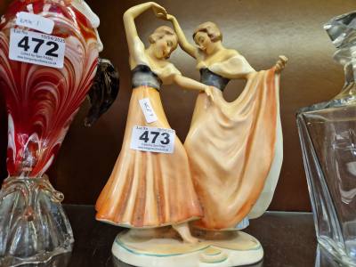 ART DECO CZECH FIGURE (REP)