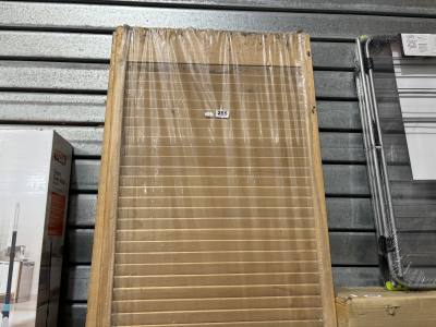 2 LOUVRE DOORS