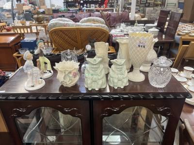 TABLE LOT OF BELLEEK + TYRONE