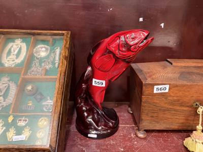 ROYAL DOULTON FISH ORNAMENT 