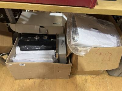 2 X BOXES OF ELECTRIC SHOWERS