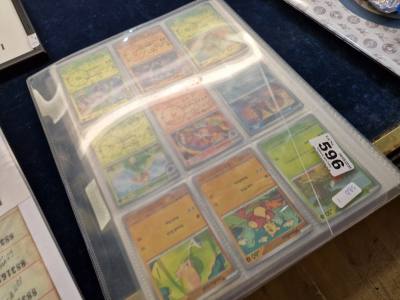 BINDER OF POKEMON CARDS