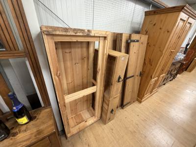 FLATPACK PINE WARDROBE