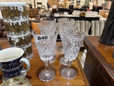 6 X TYRONE GLASSES