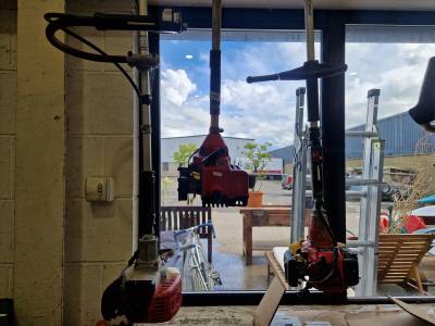 3 X PETROL STRIMMERS (SAS)