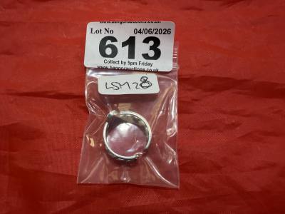 2 X NEW SILVER RINGS