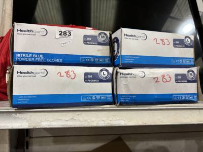 4 BOXES OF GLOVES