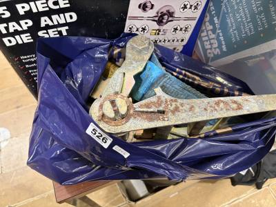 BAG OF RATCHET STRAPS