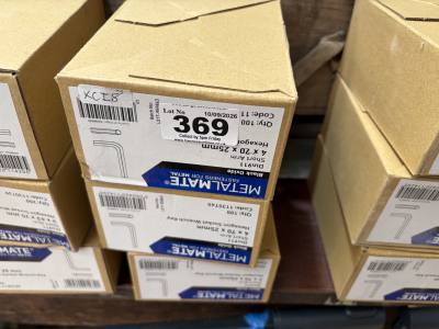 3 X BOXES OF NEW ALLEN KEYS