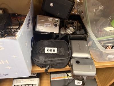 LOT OF CAMERAS