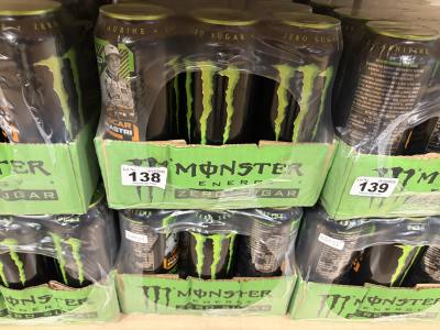 2 X CRATES OF MONSTER