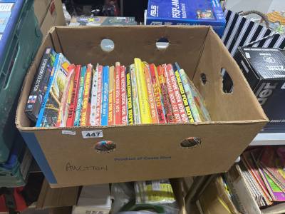 BOX OF COLLECTORS ANNUALS
