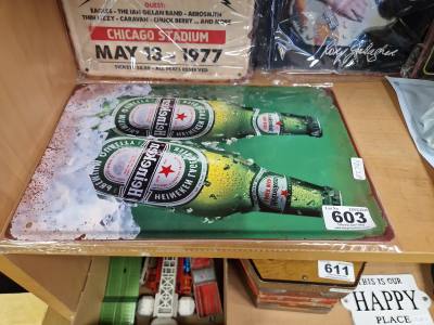 HEINEKEN TIN SIGN