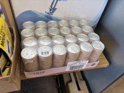 CASE OF TRIP DRINKS