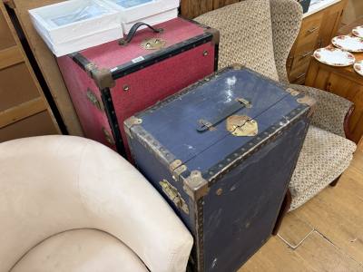 2 X STORAGE TRUNKS