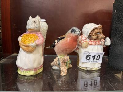 3 X BESWICK ANIMALS