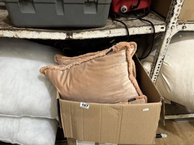 LOT OF NEW CUSHIONS + THROWS