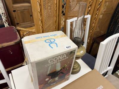 2 X OIL LAMPS
