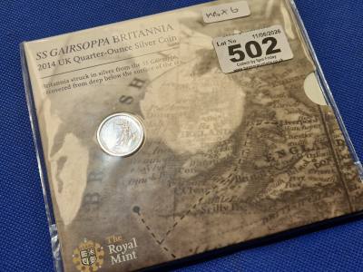 SS GAIRSOPPA 1/4 Oz SILVER COIN SET