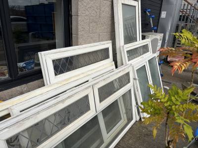6 X UPVC WINDOWS + DOOR