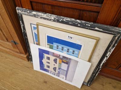 3 X WILLIAM STRONG PRINTS