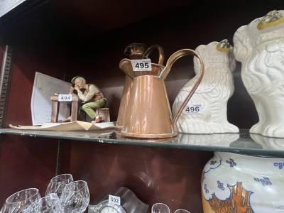 2 X COPPER JUGS
