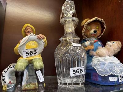 ANTIQUE CRYSTAL DECANTER