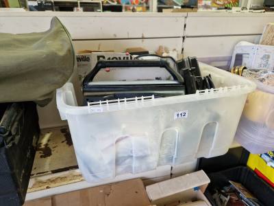 BOX OF APPLIANCES