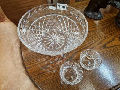 3 X WATERFORD BOWLS