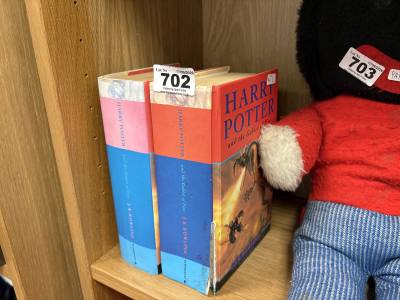 2 X FIRST EDITION HARRY POTTER BOOKS