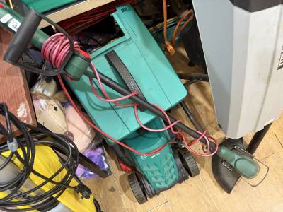 ELECTRIC MOWER + STRIMMER
