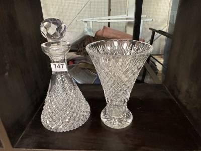 TYRONE DECANTER + VASE