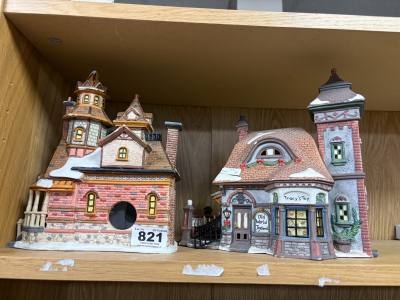 2 X CHRISTMAS ORNAMENTS