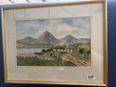 B. STEENSON WATERCOLOUR