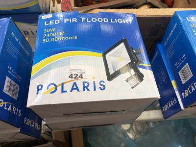 2 LED PIR FLOOD LIGHTS