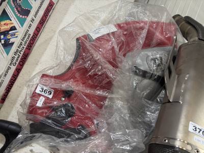 NEW LEATHER MOTORBIKE TANK COVER